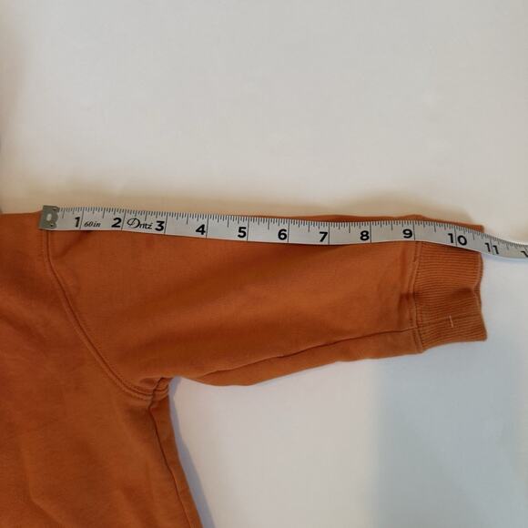 Janie And Jack Jacket Sz 18-24 Months Orange Full Zip Hoodie Play Condition - Picture 9 of 12